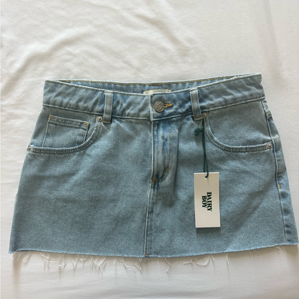 DAIRY BOY NWT Micro Mini Skirt 
SIZE 25 
Super trendy perfect condition!